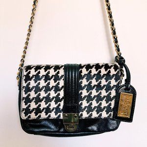 Badgley Mischka Houndstooth Bag